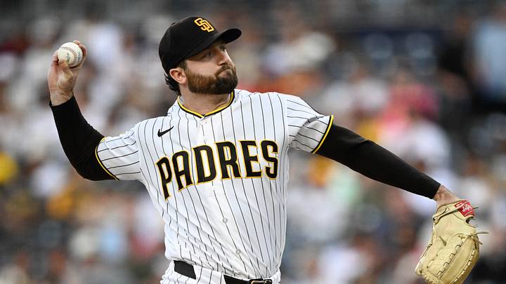 Sep 19, 2026; San Diego, California, USA; San Diego Padres pitcher Casey Mize (32) delivers during the first inning against the Miami Marlins at Petco Park. Mandatory Credit: Denis Poroy-Imagn Images Sep 19, 2026; San Diego, California, USA; San Diego Padres pitcher Casey Mize (32) delivers during the first inning against the Miami Marlins at Petco Park. Mandatory Credit: Denis Poroy-Imagn Images