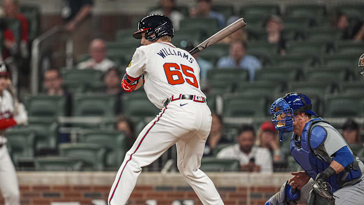 Atlanta Braves infielder Luke Williams