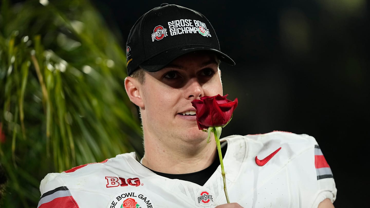 Will Howard Snubbed from Ohio State's Celebration for Odd Reason