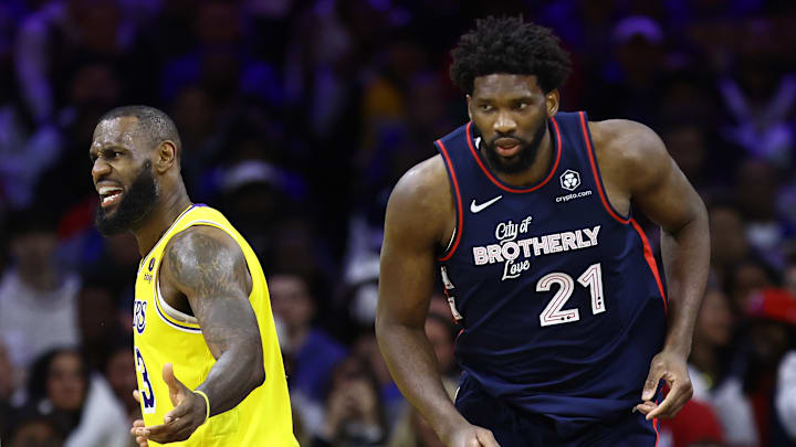 Los Lakers podrían negociar un cambio con los 76ers por Joel Embiid si LeBron James no sigue el próximo verano