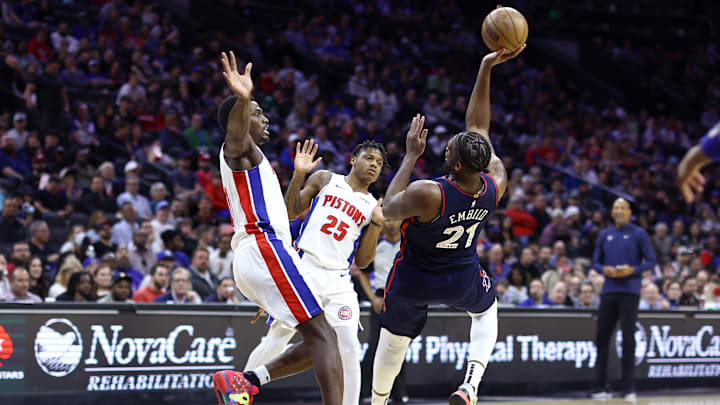 Detroit Pistons v Philadelphia 76ers