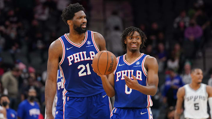 Philadelphia 76ers center Joel Embiid.