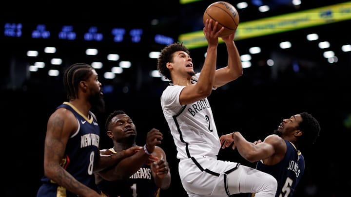 New Orleans Pelicans v Brooklyn Nets
