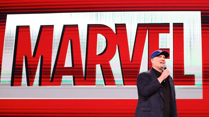 Kevin Feige, President of Marvel Studios, speaks during Day 2 of the D23 Brazil: A Disney Experience at Transamerica Expo Center on November 09, 2024 