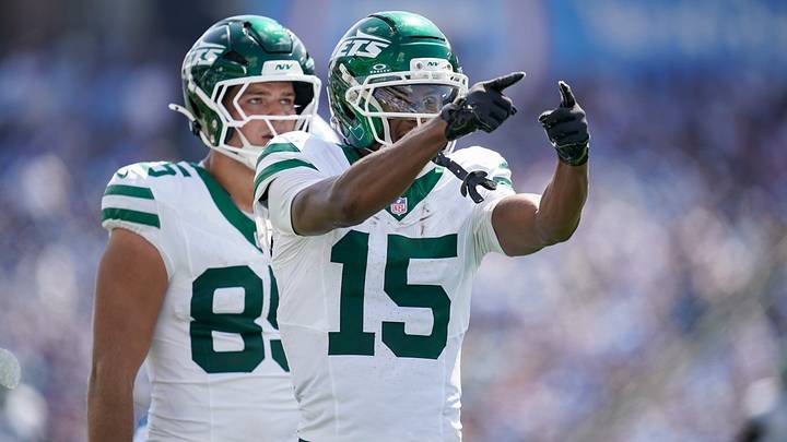 New York Jets wide receiver Adonai Mitchell New York Jets wide receiver Adonai Mitchell