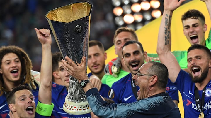 FBL-EUR-C3-CHELSEA-ARSENAL-FINAL-TROPHY