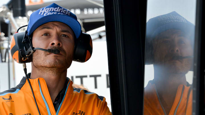 Kyle Larson, Arrow McLaren-Hendrick Motorsports, Indy 500, IndyCar