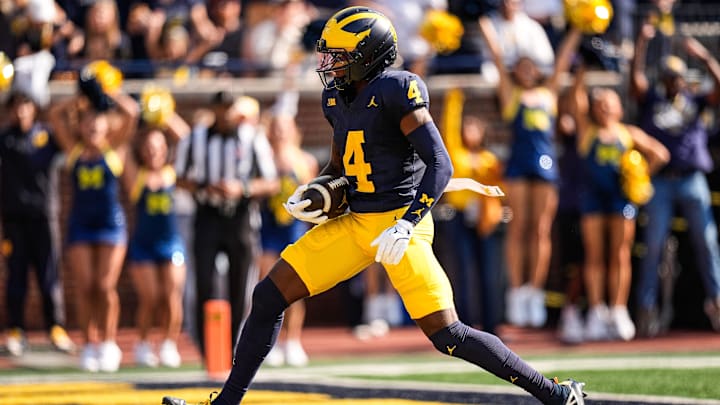 Michigan wide receiver Andrew Marsh