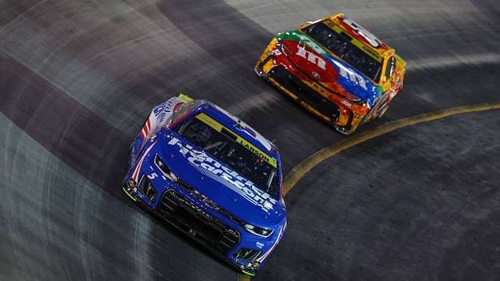 Kyle Larson, Hendrick Motorsports, Ty Gibbs, Joe Gibbs Racing, NASCAR Cup Series Kyle Larson, Hendrick Motorsports, Ty Gibbs, Joe Gibbs Racing, NASCAR Cup Series