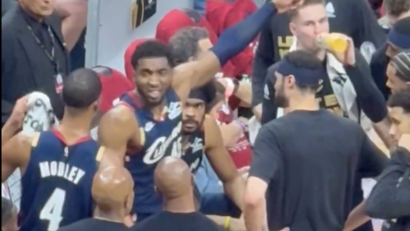 Donovan Mitchell Got Animated in the Cavaliers’ Huddle As Knicks Completed Sweep in Cleveland