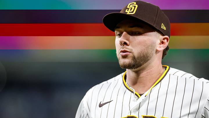 May 26, 2026; San Diego, California, USA; San Diego Padres center fielder Jackson Merrill (3) runs off the field during the fourth inning at Petco Park. Mandatory Credit: David Frerker-Imagn Images May 26, 2026; San Diego, California, USA; San Diego Padres center fielder Jackson Merrill (3) runs off the field during the fourth inning at Petco Park. Mandatory Credit: David Frerker-Imagn Images