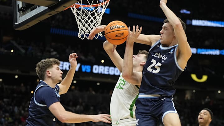 Oregon senior center Nate Bittle will have help when he crashes the boards next season.