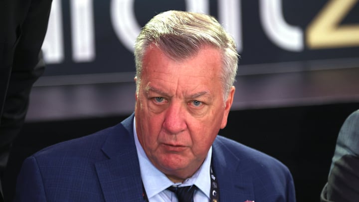 Blue Jackets general manager Don Waddell at the 2024 NHL Draft. Blue Jackets general manager Don Waddell at the 2024 NHL Draft.