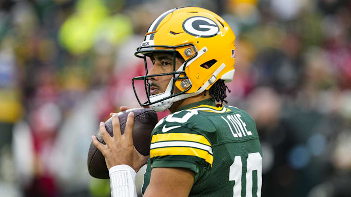 Green Bay Packers quarterback Jordan Love