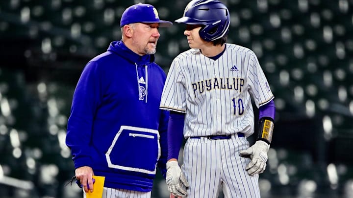 Marc Wiese is retiring in 2025 as the Puyallup High School baseball coach after 30 seasons.