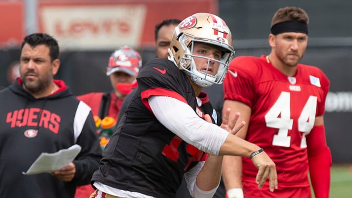 San Francisco 49ers quarterback Brock Purdy