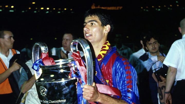 Guardiola es uno de los grandes mediocampistas en la historia del Barça Guardiola es uno de los grandes mediocampistas en la historia del Barça