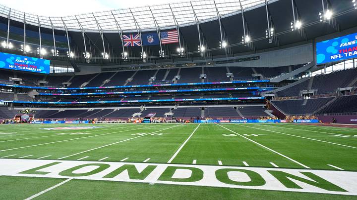 Oct 4, 2026; Tottenham, United Kingdom; A general overall view of the 2026 NFL London Games at Tottenham Hotspur Stadium. Mandatory Credit: Kirby Lee-Imagn Images
