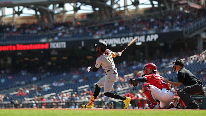Pittsburgh Pirates outfielder Oneil Cruz.