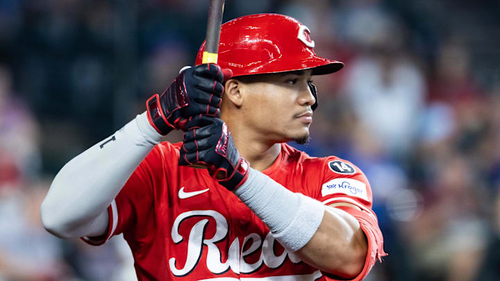 Cincinnati Reds infielder Noelvi Marte (16) 