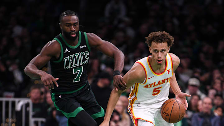 Boston Celtics, Atlanta Hawks, NBA Cup, Jaylen Brown, Derrick White, Jayson Tatum