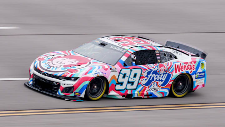 Daniel Suarez, Trackhouse Racing, Jack Link's 500, Talladega Superspeedway, NASCAR