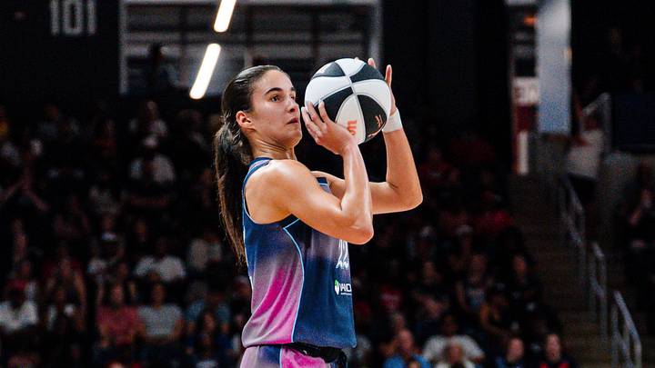 Washington Mystics guard Sonia Citron is a solid prop target on Friday night. 