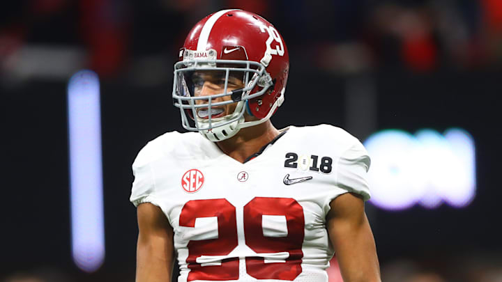 Alabama Crimson Tide defensive back Minkah Fitzpatrick (29)