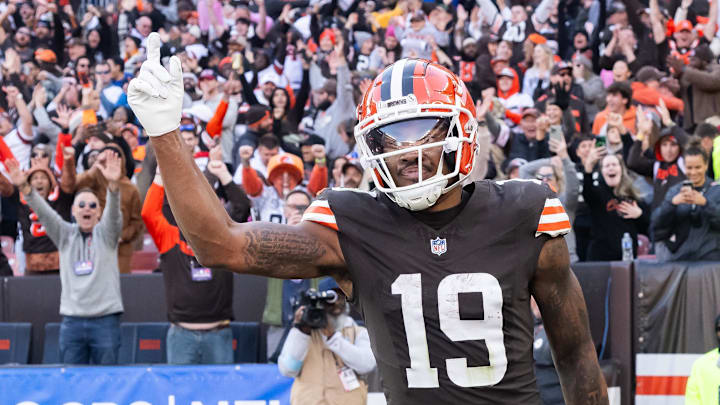 Cleveland Browns wide receiver Cedric Tillman.