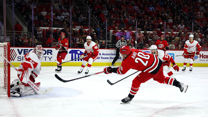 Detroit Red Wings v Carolina Hurricanes