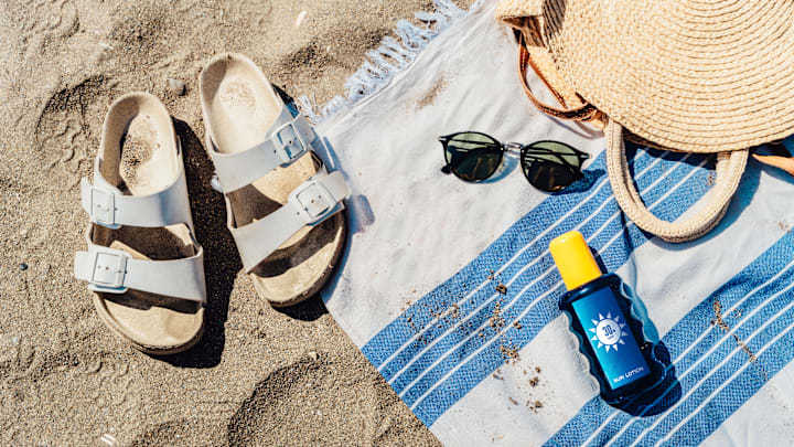 Found a sunscreen stain on your shirt after a beach day? Here’s how to deal with it.