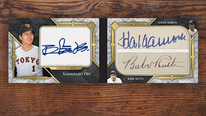 Babe Ruth, Hank Aaron, Sadaharu Oh Babe Ruth, Hank Aaron, Sadaharu Oh