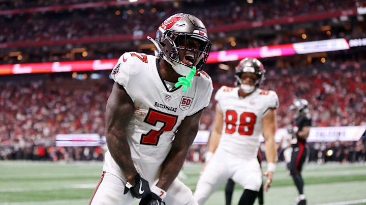 Tampa Bay Buccaneers running back Bucky Irving.