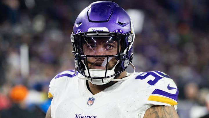 Minnesota Vikings defensive lineman Jonathan Bullard against the Los Angeles Rams during an NFC wild card game at State Farm Stadium. 