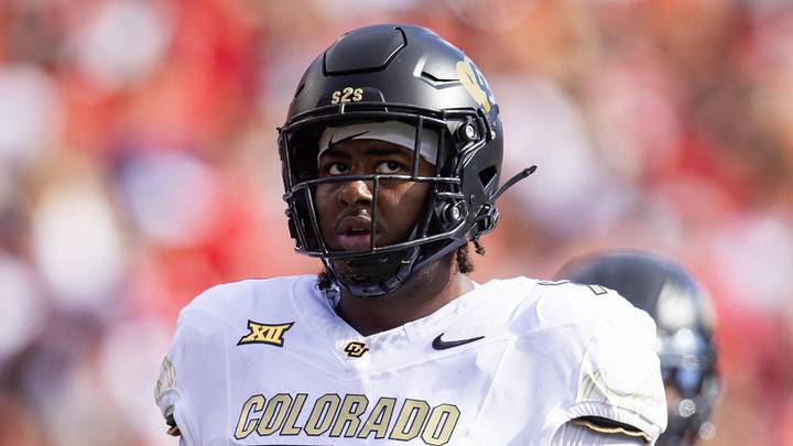Colorado Buffalos offensive tackle Jordan Seaton against the Arizona Wildcats at Arizona Stadium. Colorado Buffalos offensive tackle Jordan Seaton against the Arizona Wildcats at Arizona Stadium.