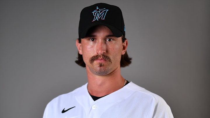 Tommy Eveld at Miami Marlins Photo Day