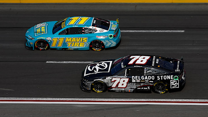 Denny Hamlin, Joe Gibbs Racing, B.J. McLeod, Live Fast Motorsports, NASCAR