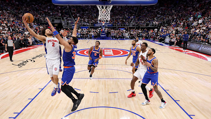 New York Knicks v Detroit Pistons - Game Four