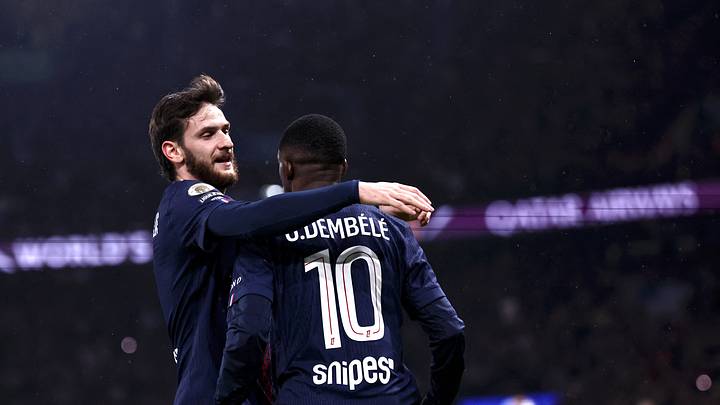 Dembélé e Kvaratskhelia são destaques no ataque do PSG 