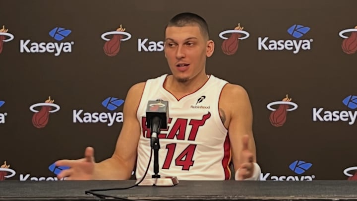 Tyler Herro at medid day Tyler Herro at medid day