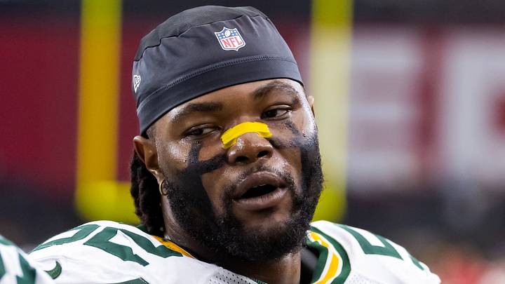 The Packers traded team captain and starting edge player Rashan Gary this offseason. The Packers traded team captain and starting edge player Rashan Gary this offseason.