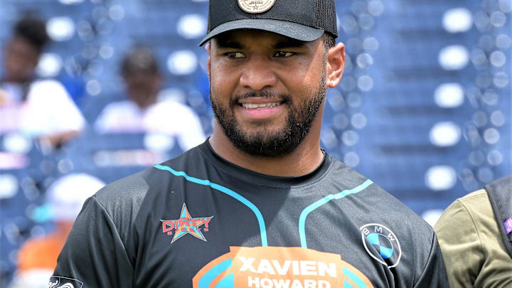 Xavien Howard, Tua Tagovailoa and the Miami Dolphins joined up at the Ballpark of the Palm Beaches