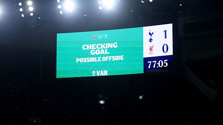 Tottenham Hotspur v Liverpool - Carabao Cup Semi Final First Leg