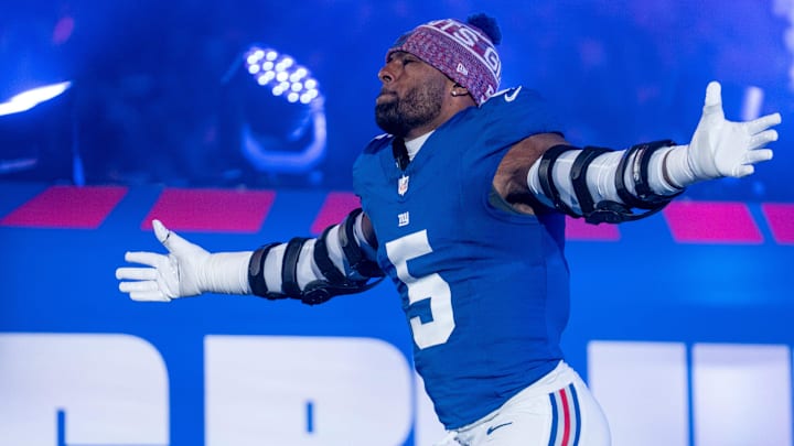 New York Giants linebacker Kayvon Thibodeaux 