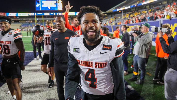 Oklahoma State Cowboys cornerback Mo Horn. Oklahoma State Cowboys cornerback Mo Horn.