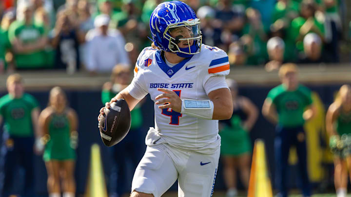 Boise State Broncos quarterback Maddux Madsen.