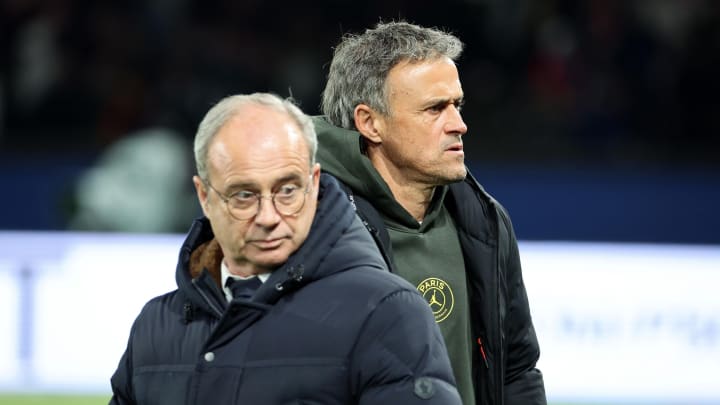 Luis Campos et Luis Enrique - PSG