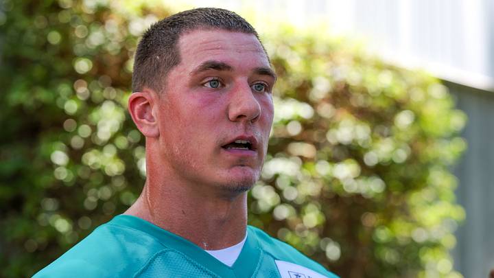 Miami Dolphins edge rusher Mason Reiger Miami Dolphins edge rusher Mason Reiger