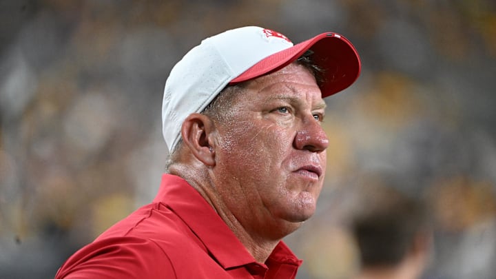Tampa Bay Buccaneers General Manager Jason Licht watches the action against the Pittsburgh Steelers 