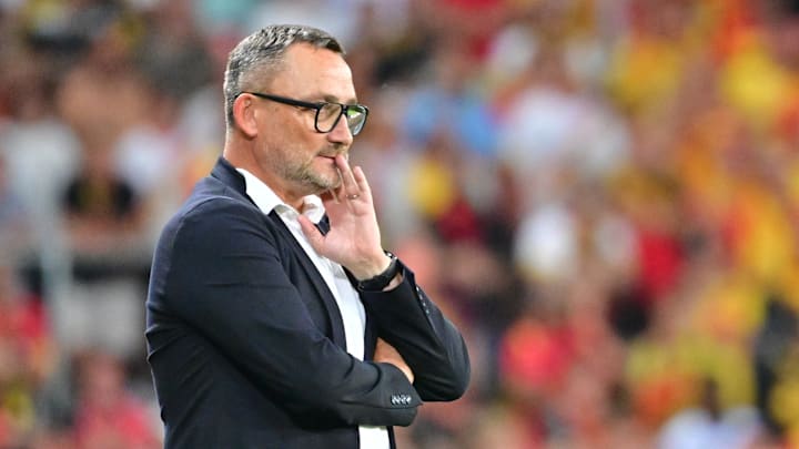 Franck Haise, coach du RC Lens